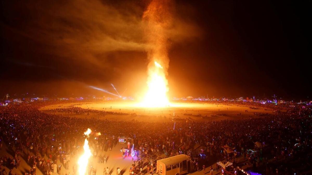 35 yldr gerekletirilen Burning Man festivali, ikinci kez iptal edildi