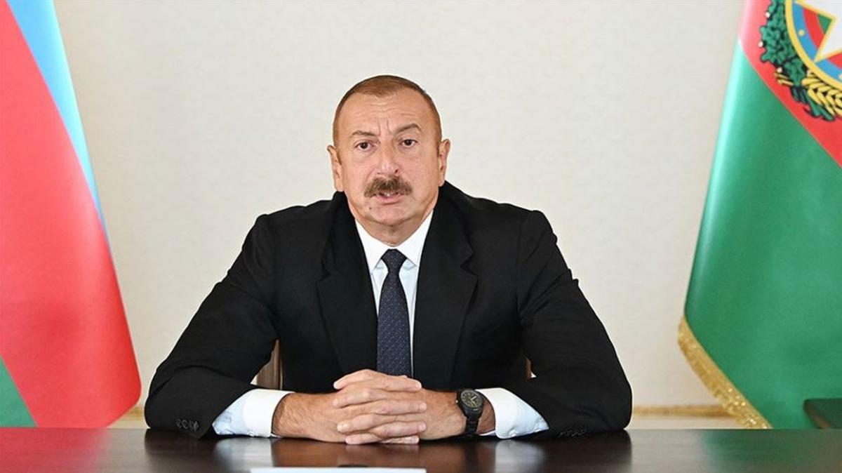 Azerbaycan Cumhurbakan Aliyev, ABD Dileri Bakan Blinken ile grt: "Biden'n 1915 aklamasndan rahatszz"