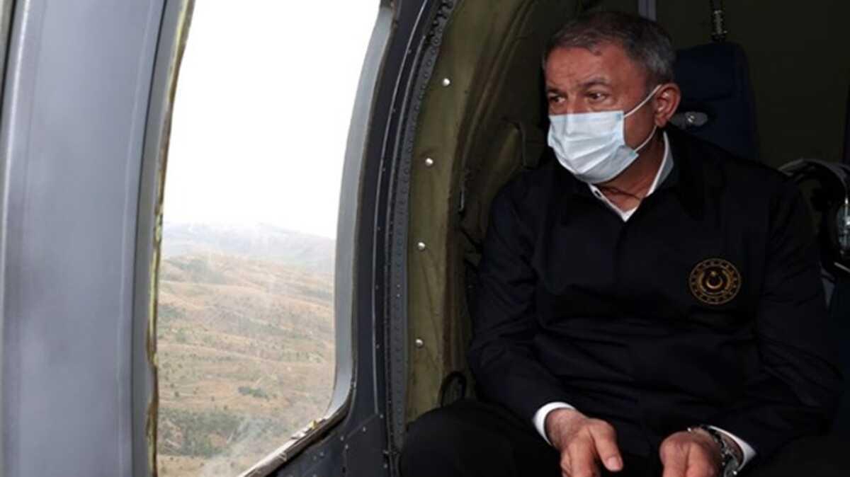 Bakan Akar'dan son dakika aklamas: Terr bitirmekte azimliyiz