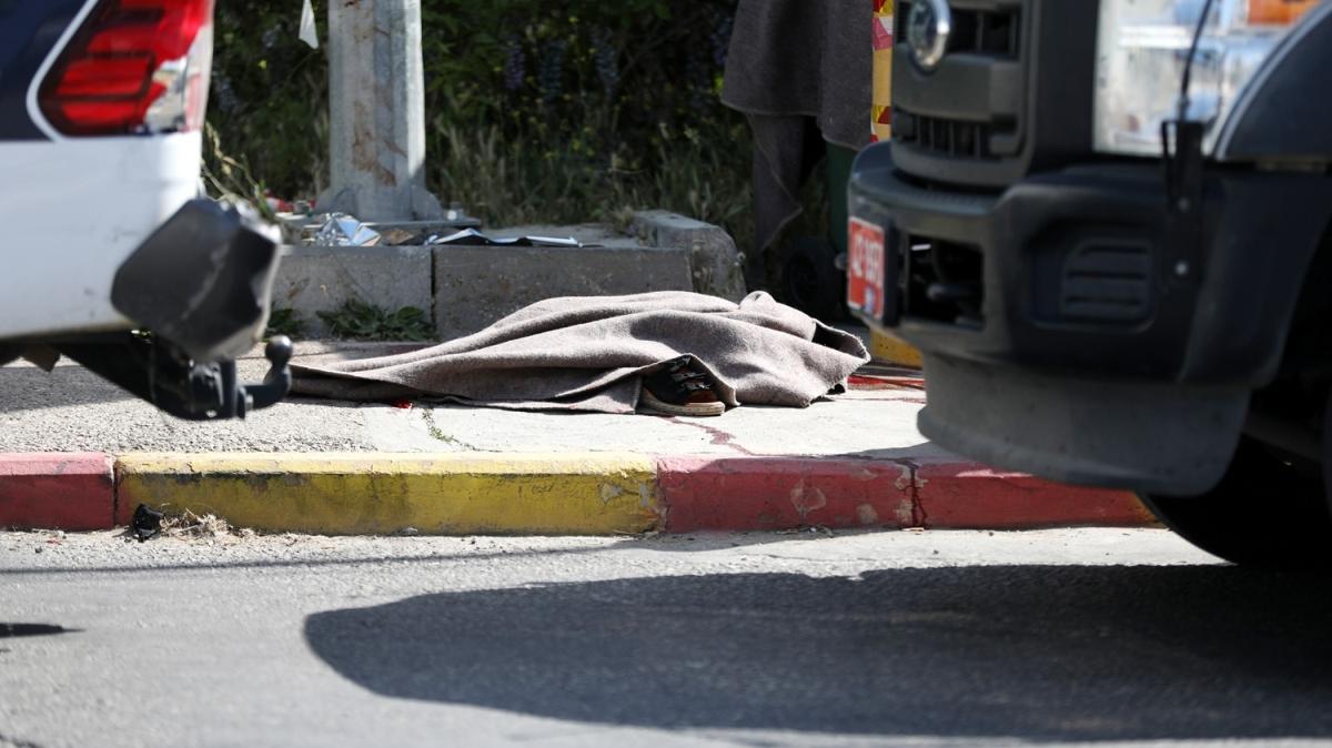 srail askerinin vurarak yaralad Filistinli yal kadn ehit oldu