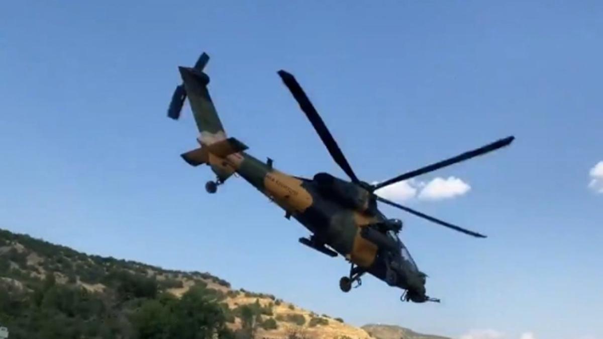 MSB: 2 PKK'l terrist, Atak helikopterimizle etkisiz hale getirildi