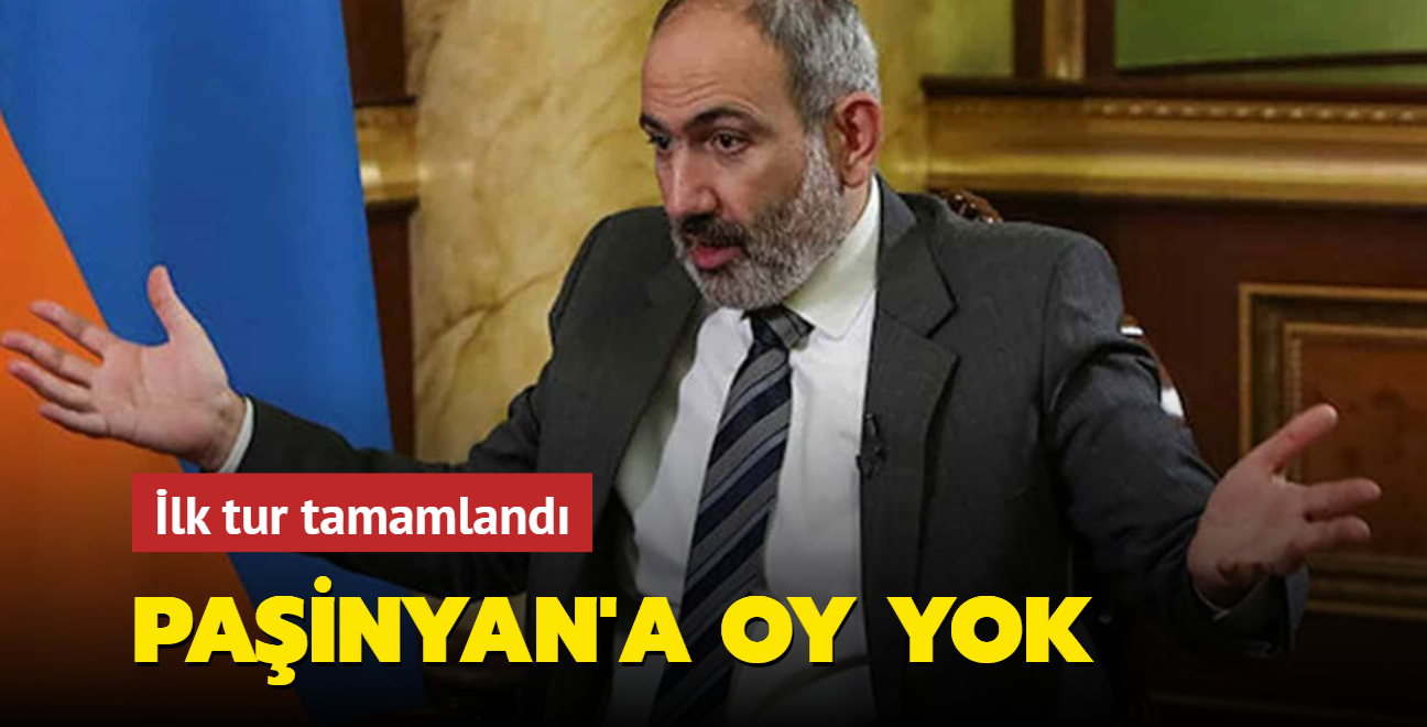 Ermenistan'da Painyan'a oy yok! lk turu kaybetti