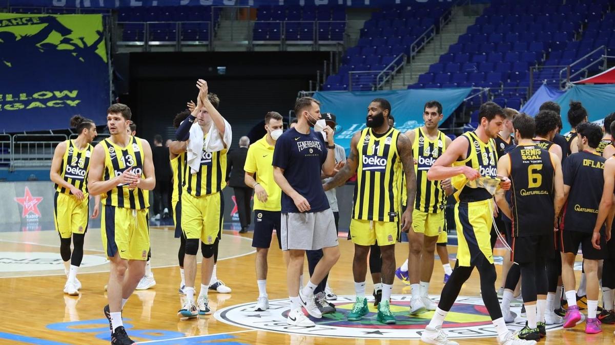 Fenerbahçe Beko, derbide Galatasaray'a fark attı