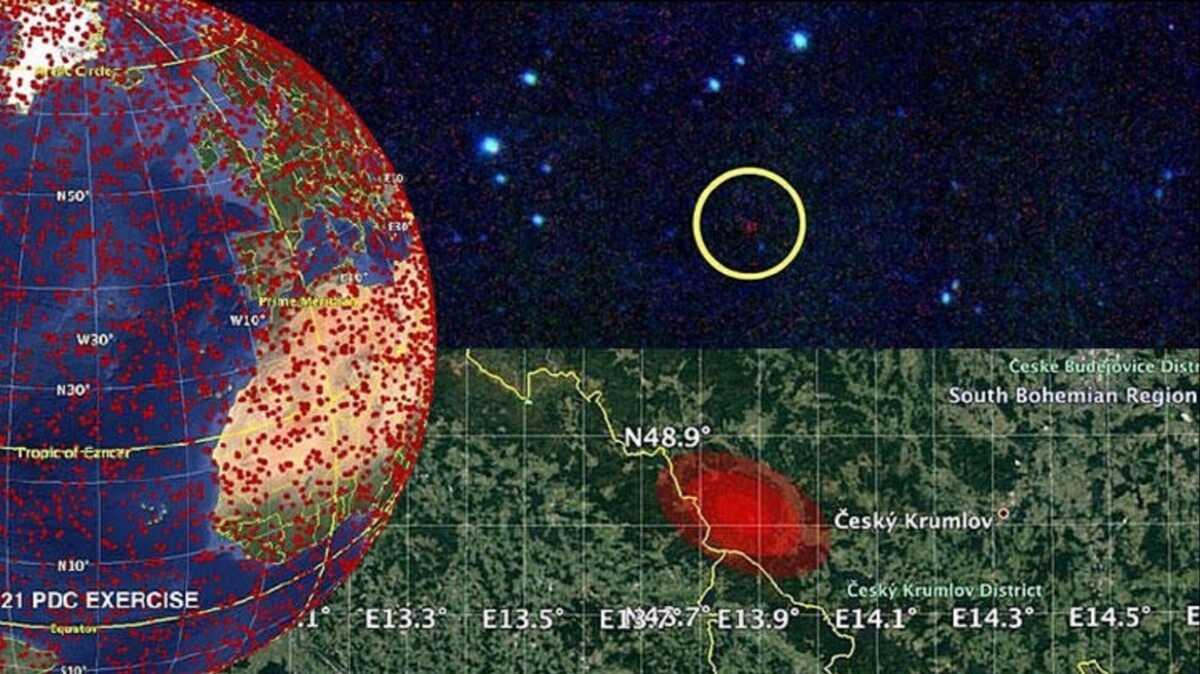 NASA'nn astroid simlasyonunda Trkiye riskli blgede kt
