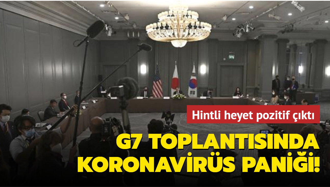 G7 Dileri Bakanlar Toplants'nda panik: Hindistanl 2 delegenin Kovid-19 testi pozitif kt
