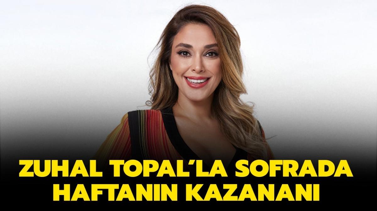 7 Mays Zuhal Topal'la Sofrada kim kazand" Zuhal Topal'la Sofrada haftann birincisi kim"  te kazanan isim...