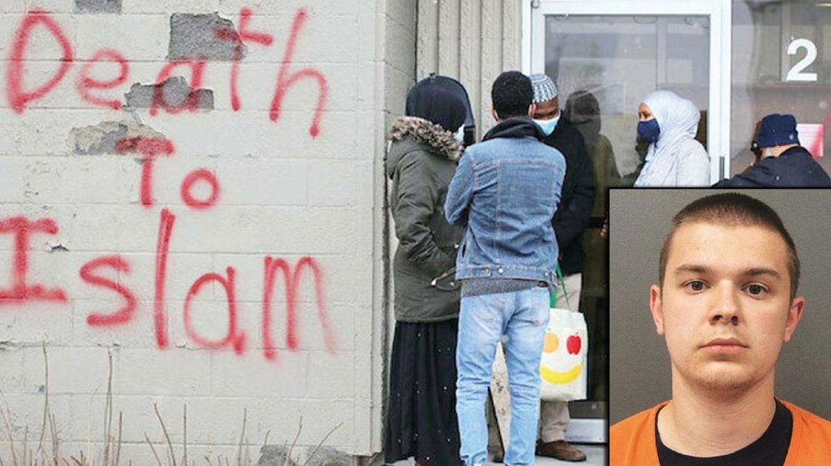 ABD'de islamofobik zanly affedip camiye davet ettiler