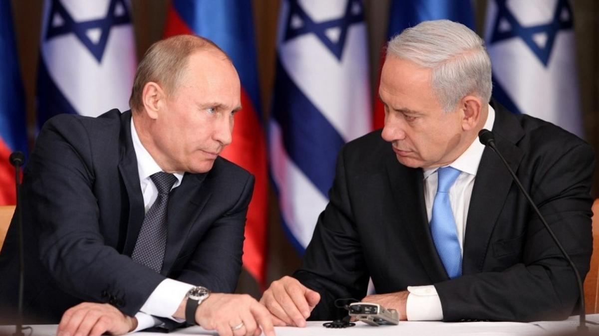 Putin ve Netanyahu'dan kritik grme!