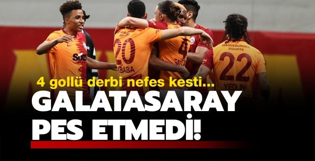 Galatasaray pes etmedi, dev derbi nefes kesti: 3-1