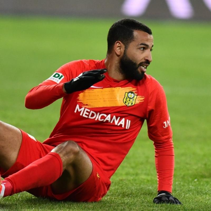 Yeni Malatyaspor'da Issam Chebake sakatl nedeniyle 7-10 gn sahalardan uzak kalacak