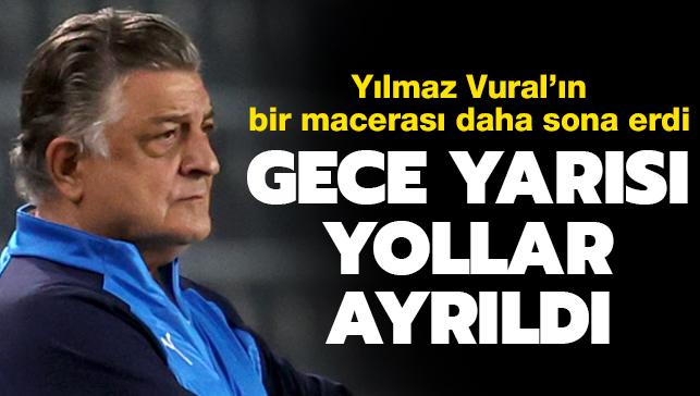 BB. Erzurumspor, teknik direktr Ylmaz Vural ile yollarn ayrd