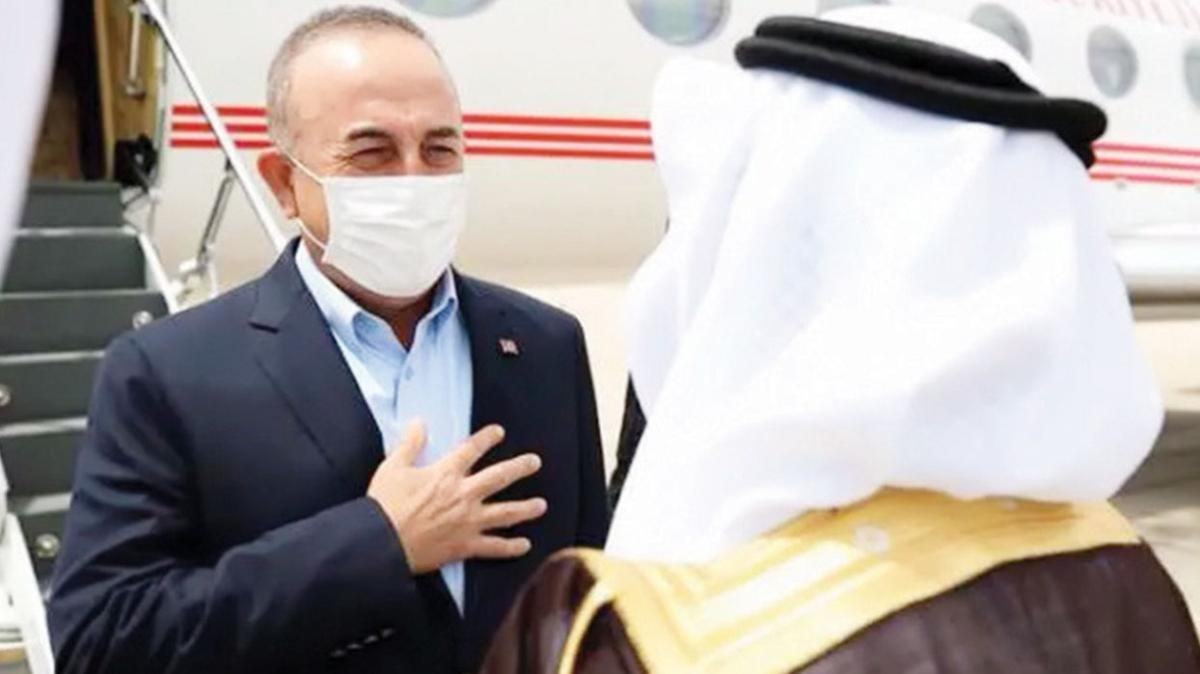 5 lkeyle diplomasi trafii! Dileri Bakan avuolu Riyad'da gndem Kuds