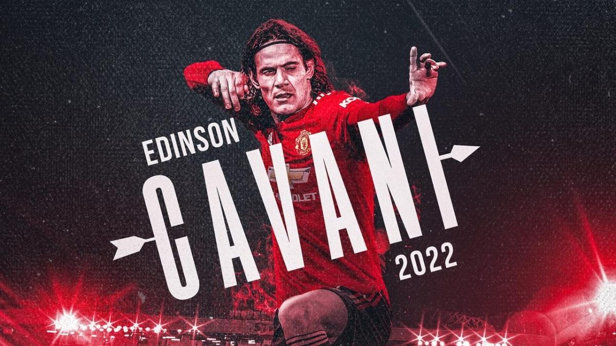 Edinson Cavani, 1 yl daha Manchester United'da