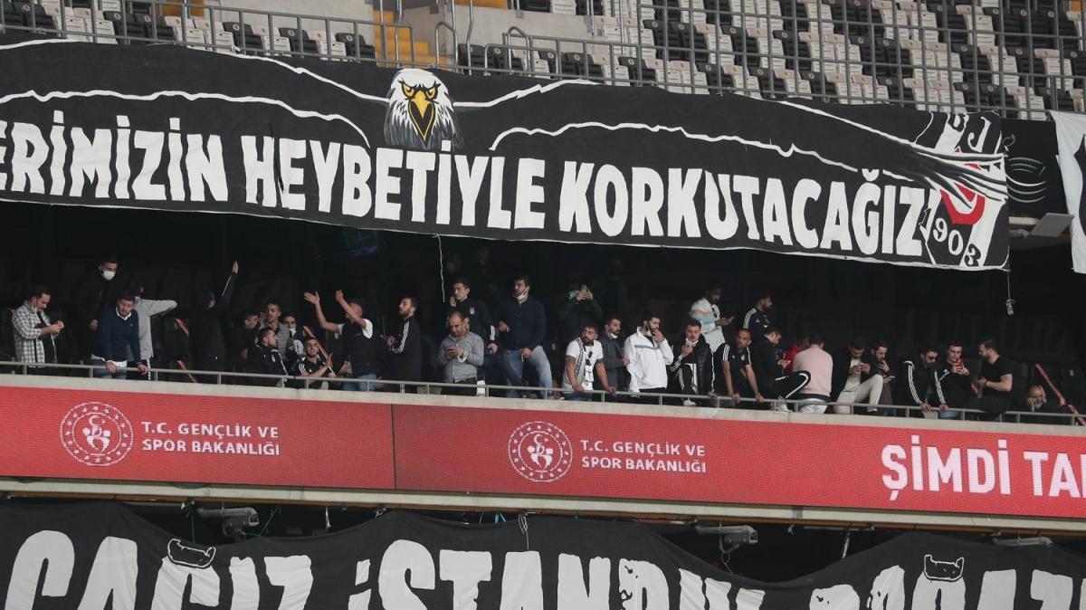 Beşiktaş - Fatih Karagümrük maçında dikkat çeken görüntü