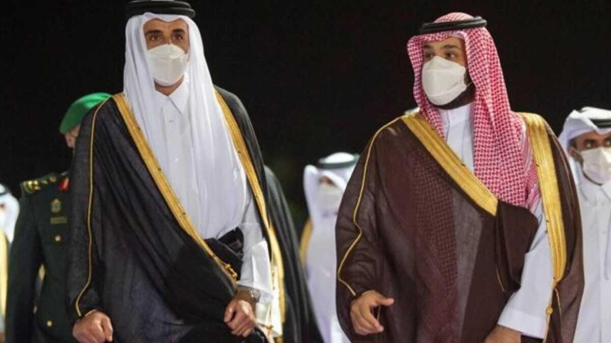 Katar Emiri Temim, Suudi Arabistan' ziyaret etti