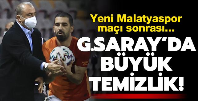 Galatasaray'da tam 13 ismin sözleşmesi sona erdi