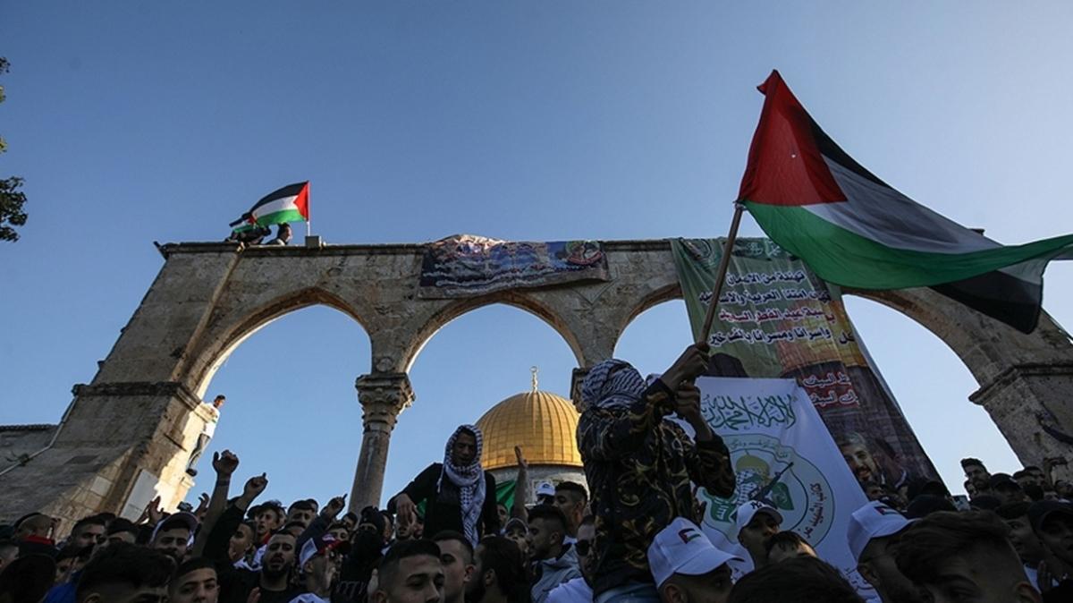 srail'in Filistin'deki saldrlar Pakistan'da protesto edildi