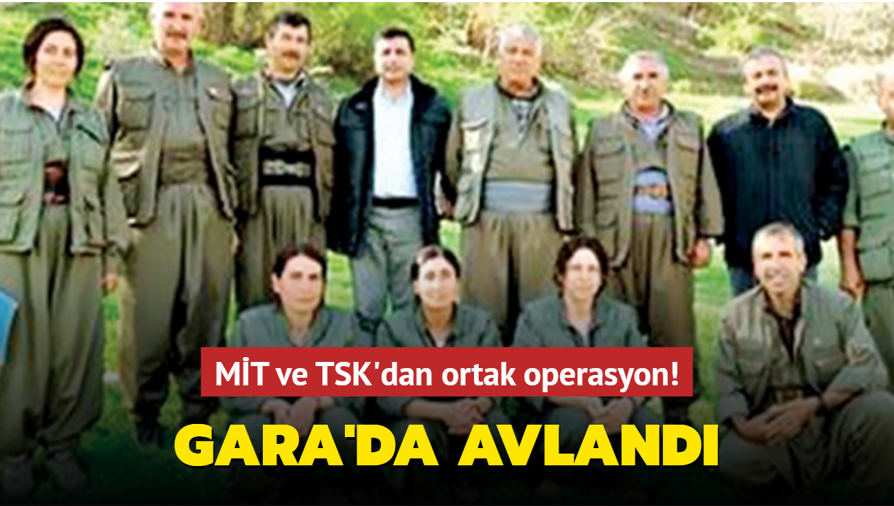 PKK/YPG'nin Suriye sorumlusu Gara'da avland