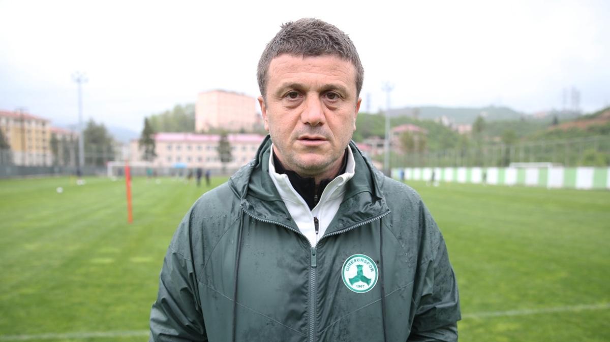 Giresunspor teknik direktr Hakan Kele'le devam karar ald