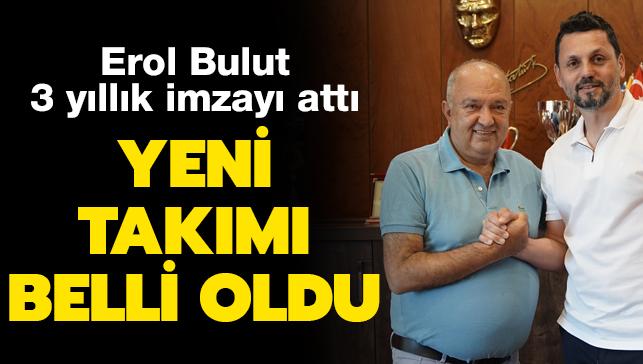 Gaziantep FK, teknik direktörlük görevine Erol Bulut'u getirdiğini açıkladı