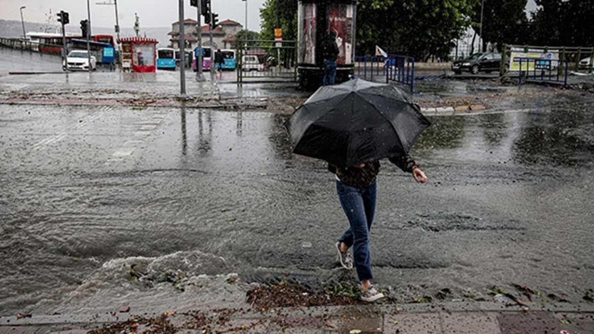 Bu gece itibaryla Marmara Blgesi'nde kuvvetli ya bekleniyor