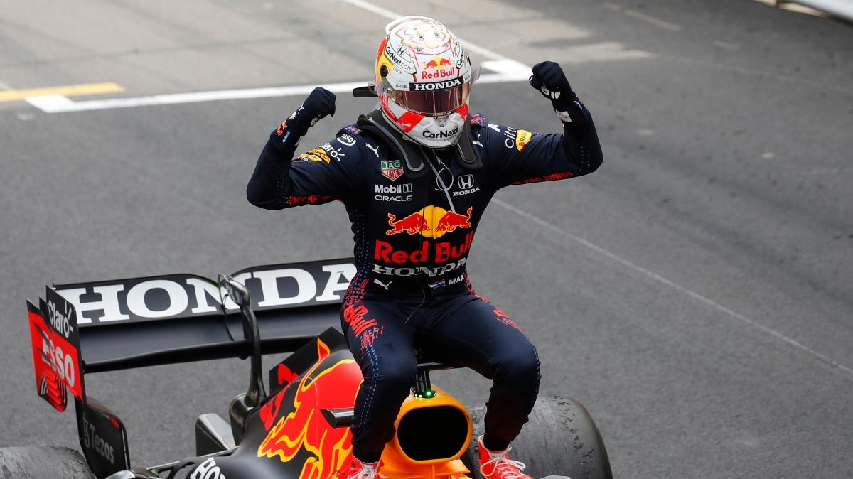 Max Verstappen, Formula 1 Monako GP'sinde zafere ulat
