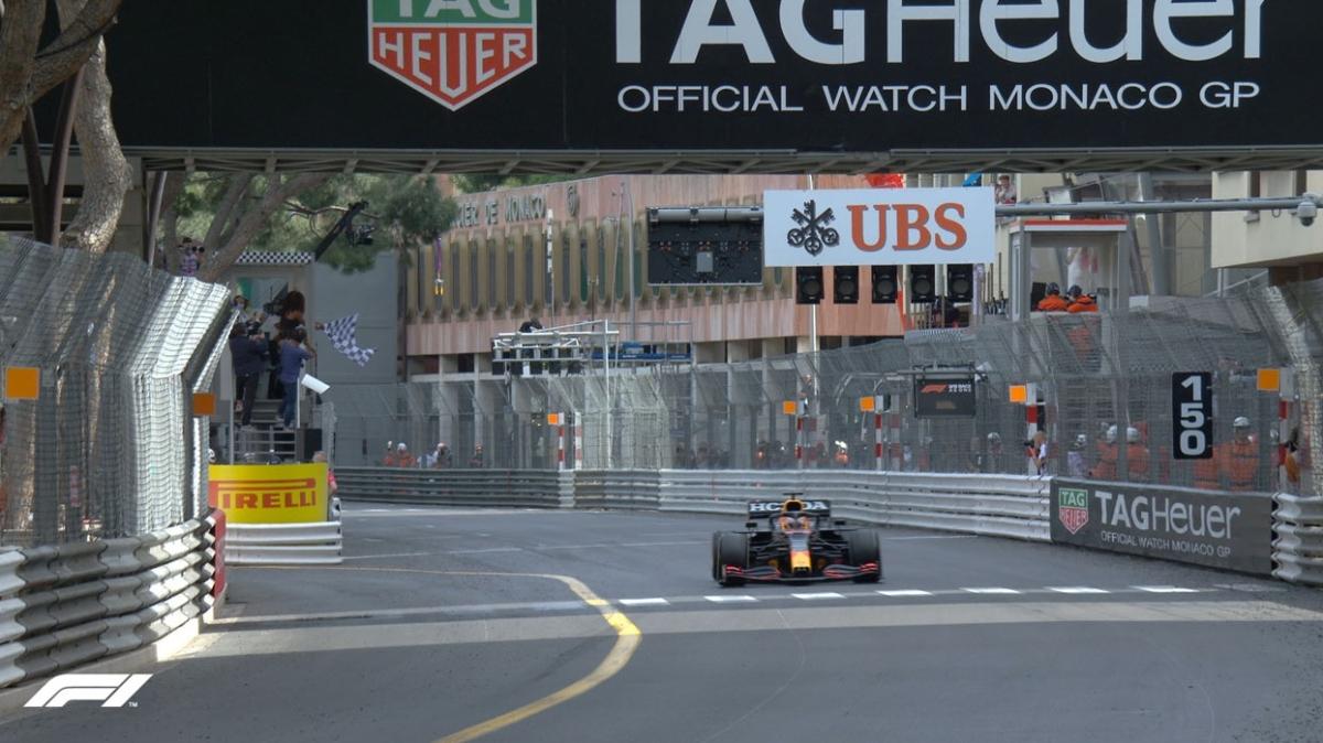 Monaco GP'de glen Max Verstappen oldu