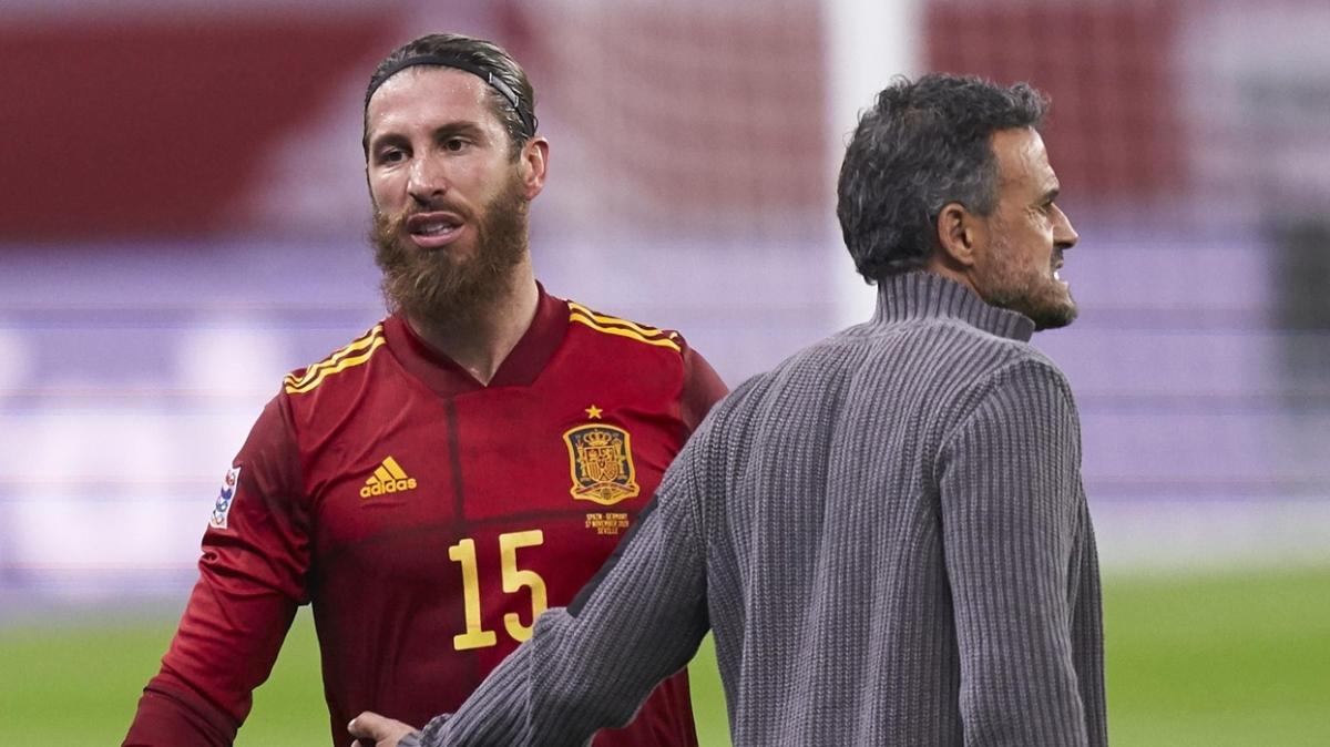 Sergio Ramos, spanya'nn EURO 2020 kadrosuna alnmad