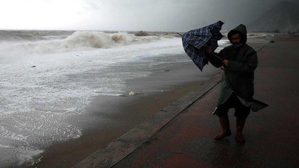 Meteoroloji Akdeniz'de kuvvetli rzgara kar uyard