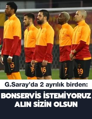 Son dakika haberi: Galatasaray'da Falcao ve Feghouli gzden karld