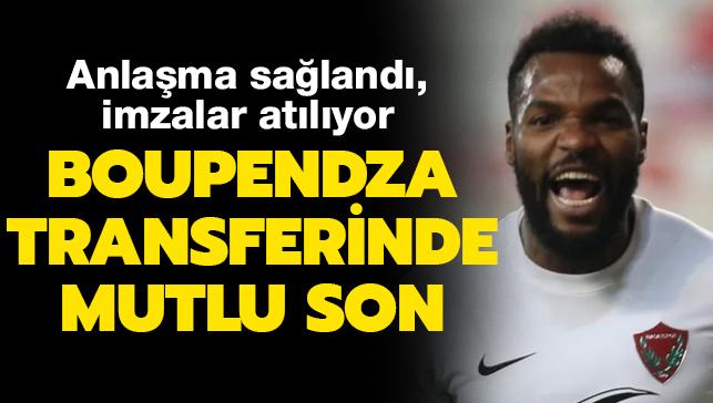 Son dakika transfer haberi: Hatayspor Aaron Boupendza iin Atalanta ile anlat