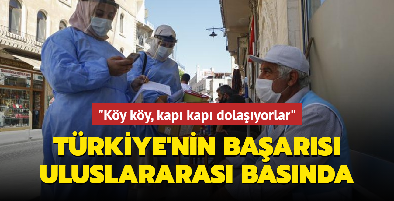 Türkiye'nin aşı ikna timleri uluslararası basında! "Köy köy, kapı kapı dolaşıyorlar"