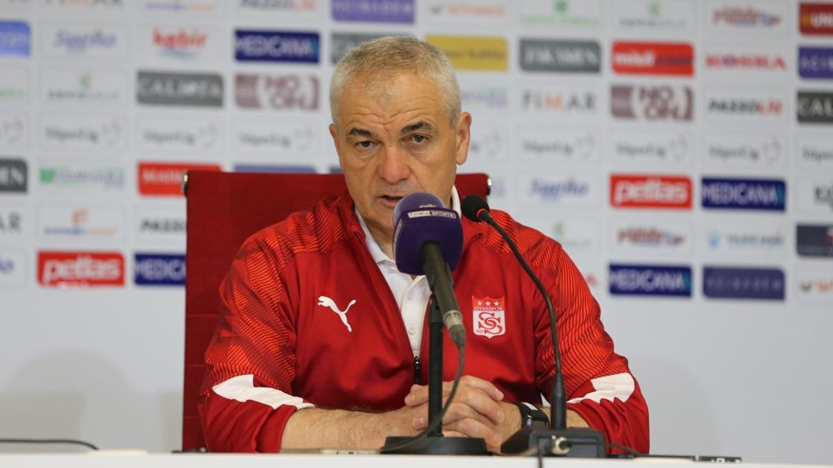 Sivasspor Teknik Direktr Rza almbay, Avrupa'da ilk hedeflerini aklad