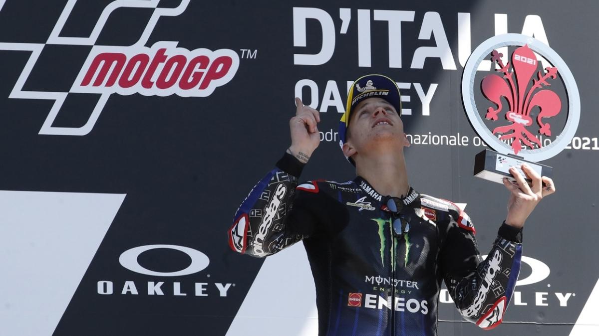 MotoGP'de talya Grand Prix'sinde zafer Fabio Quartararo'nun