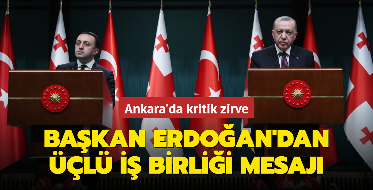 Ankara'da kritik zirve... Bakan Erdoan'dan l i birlii mesaj