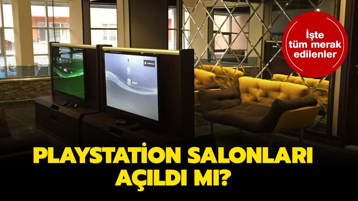 Playstation ve bilardo salonlar bugn ak m" Playstation salonlar ald m" 