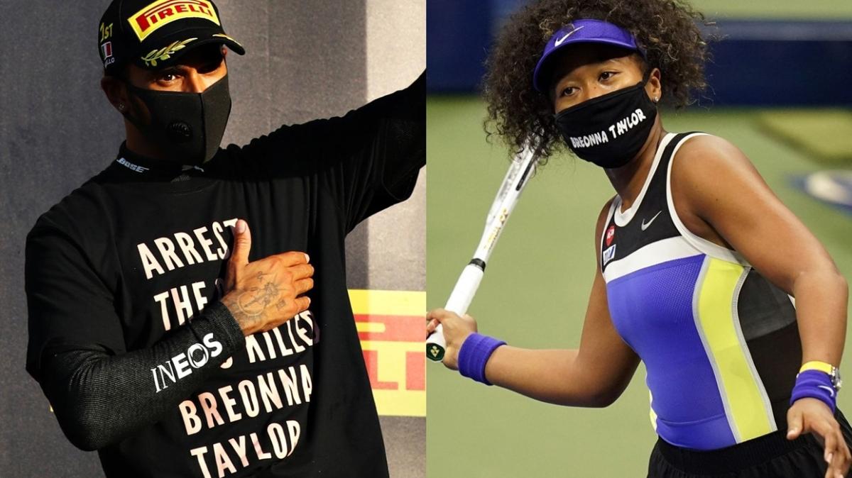 Lewis Hamilton, Naomi Osaka'ya destek verdi