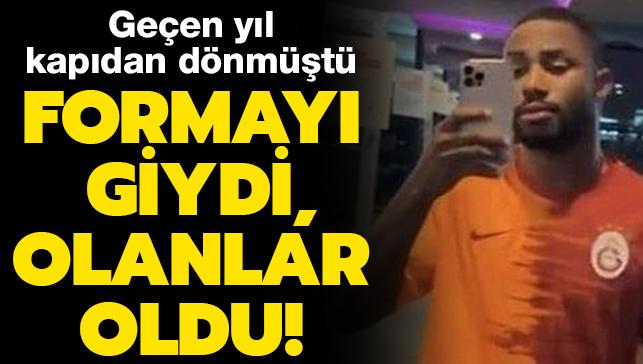 Son dakika transfer haberi: Emmanuel Dennis'in Galatasaray formal idman olay oldu