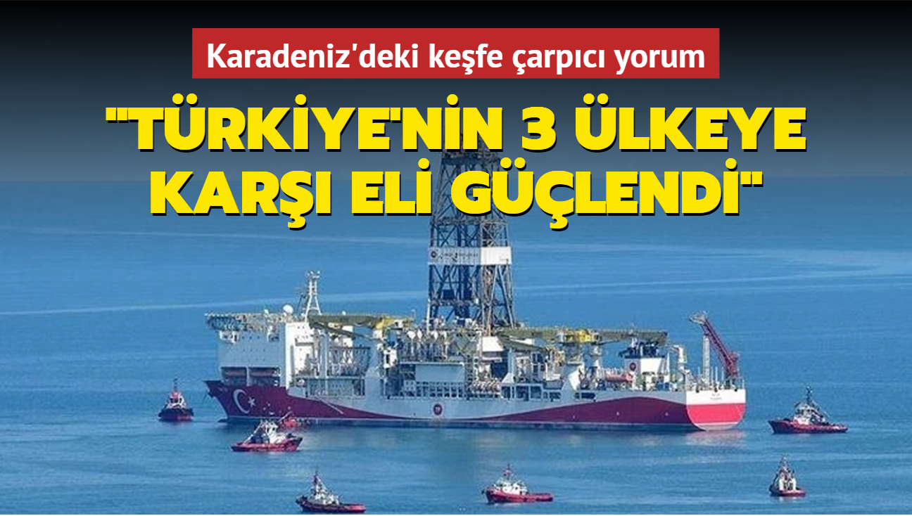 Karadeniz'deki doal gaz mjdesine arpc yorum: Trkiye'nin 3 lkeye kar eli glendi