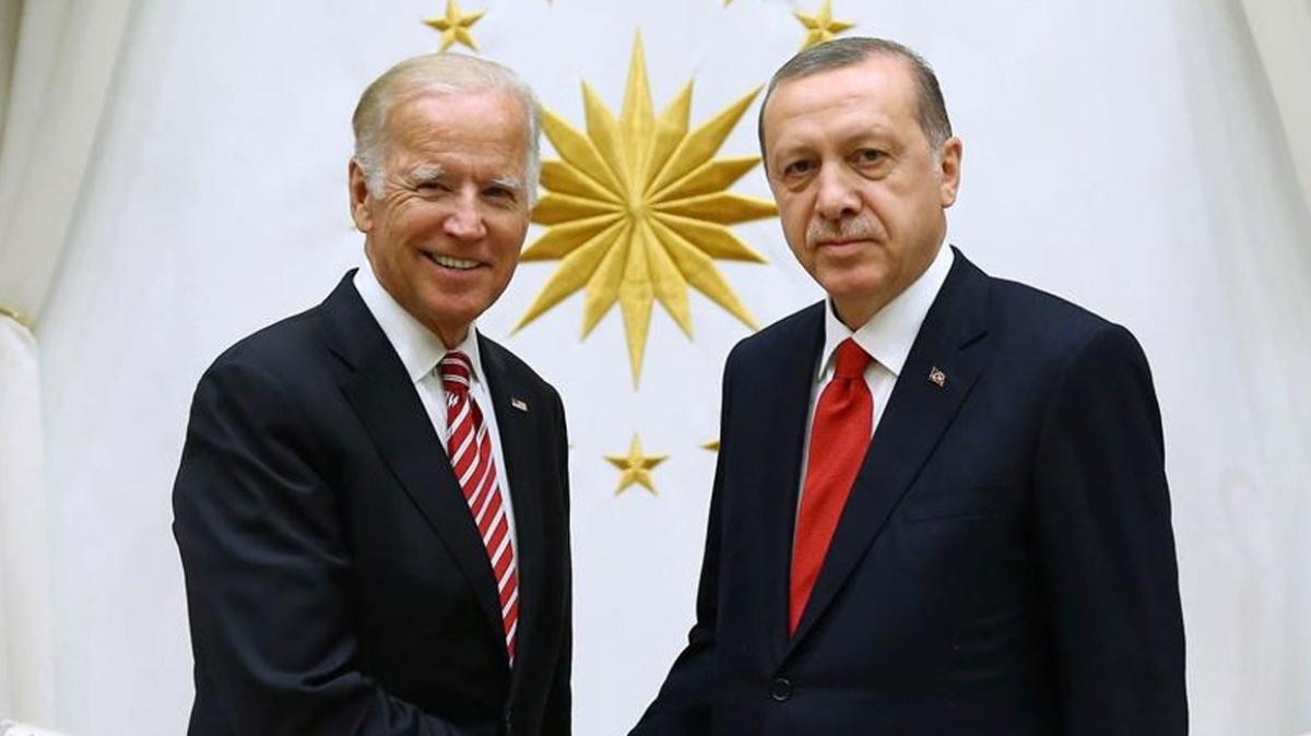 Erdoan ve Biden her eyi konuacak