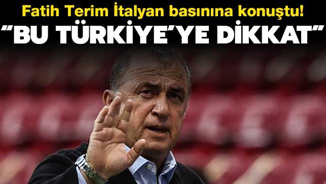 Fatih Terim'den Mancini'ye mesaj: 'Bu Trkiye'ye dikkat et'