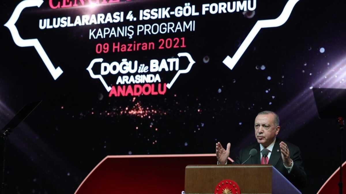 Bakan Erdoan'dan Cengiz Aytmatov mesaj