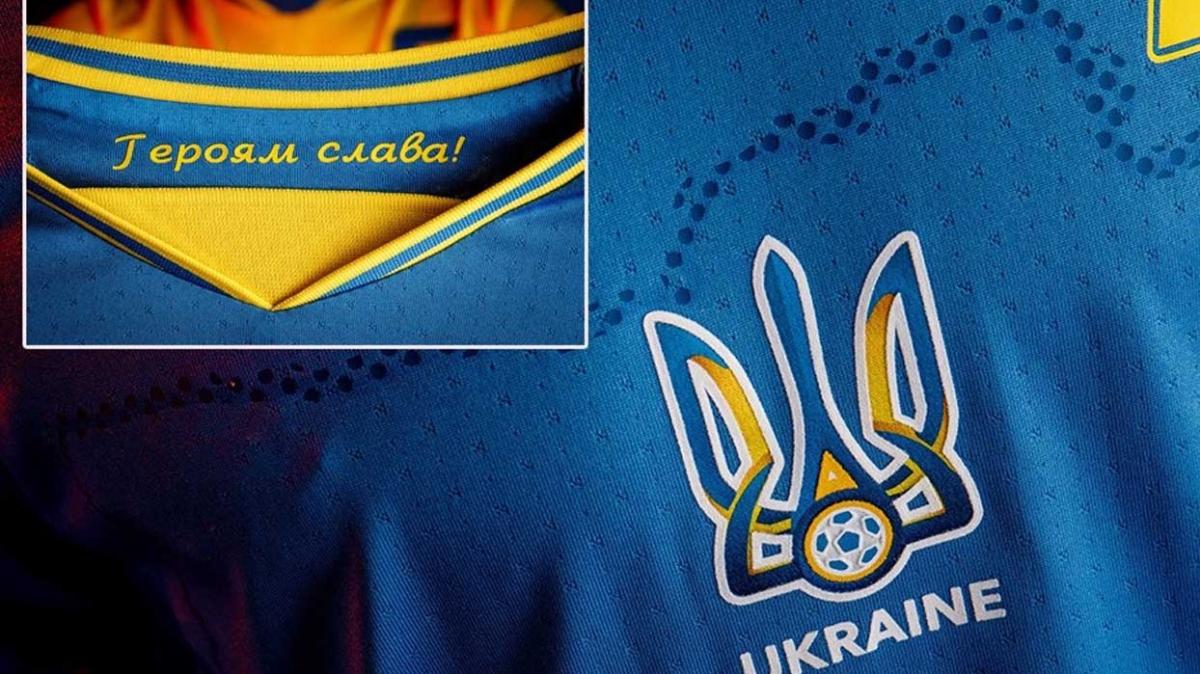 UEFA, Ukrayna'nn formasndaki slogana engel getirdi