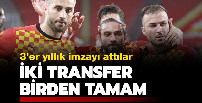 Galatasaray, Ayta Kara ve Alpaslan ztrk ile 3'er yllk szleme imzalad