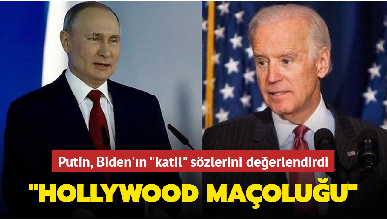 Putin'den, Biden deerlendirmesi: "Hollywood maosu"