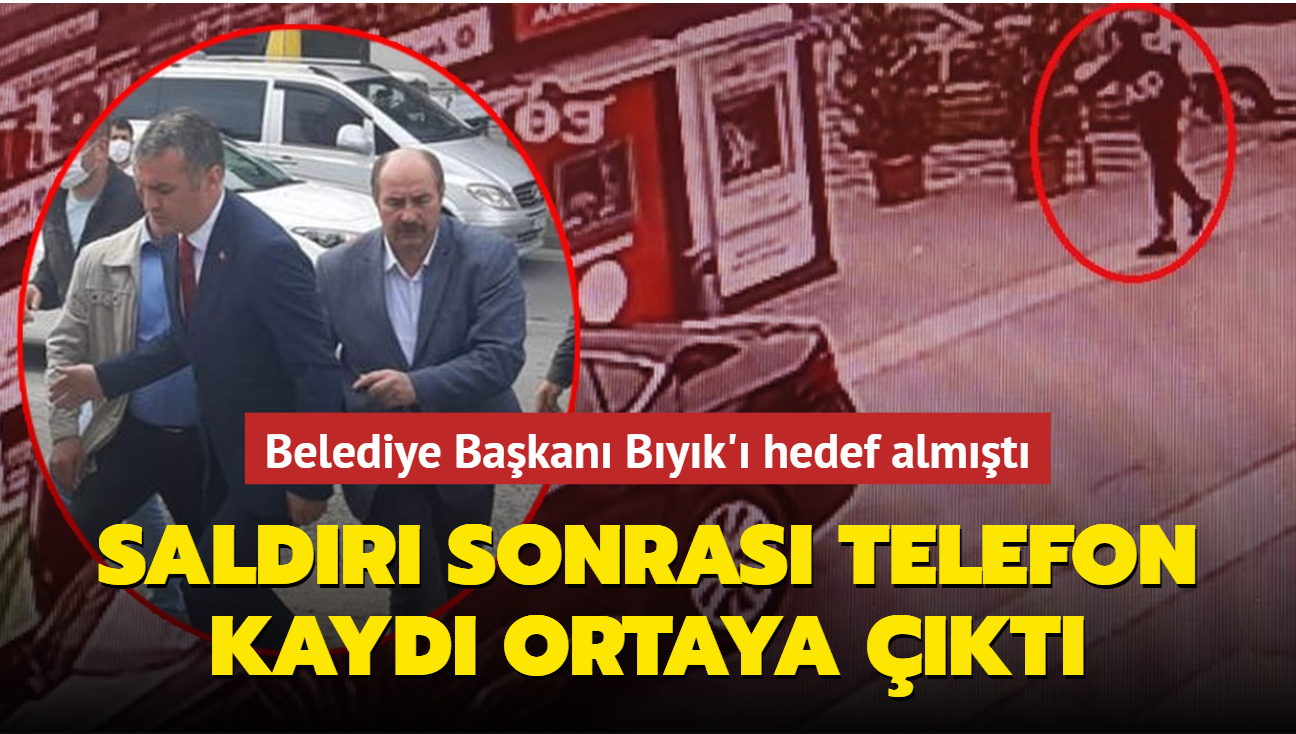 Yomra Belediye Bakan Byk'a silahl saldrda arpc detay: Telefon ap bu szleri sylemi