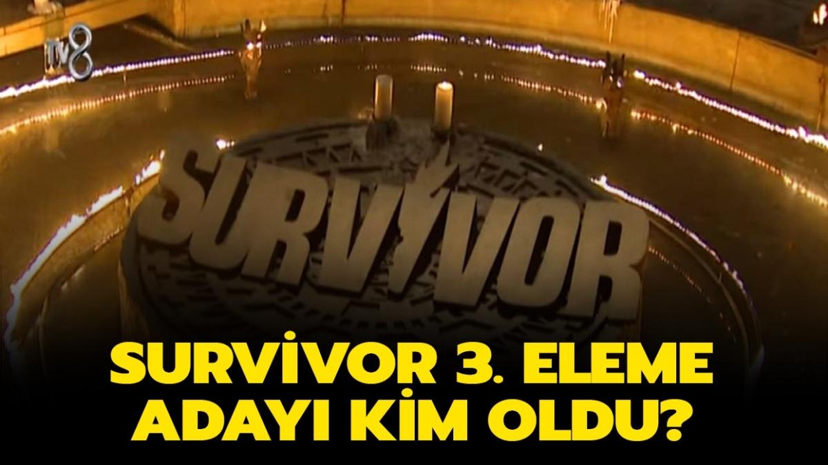 12 Haziran Survivor'da 3. eleme aday kim seildi" Dn akam Survivor'da eleme aday kim oldu" 
