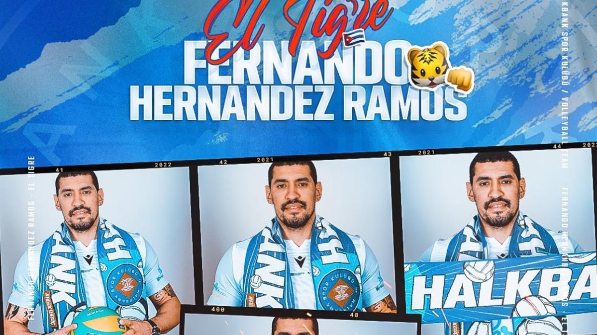 Halkbank'ta Fernando Hernandez Ramos ile szleme yeniledi