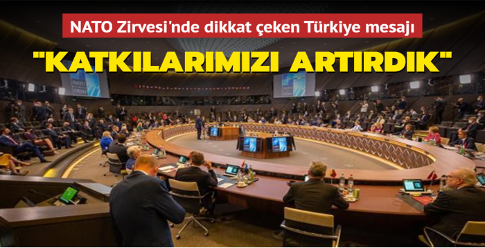 NATO Zirvesi'nde Trkiye'ye destek mesaj: Gvenlik tedbirlerine katklarmz artrdk