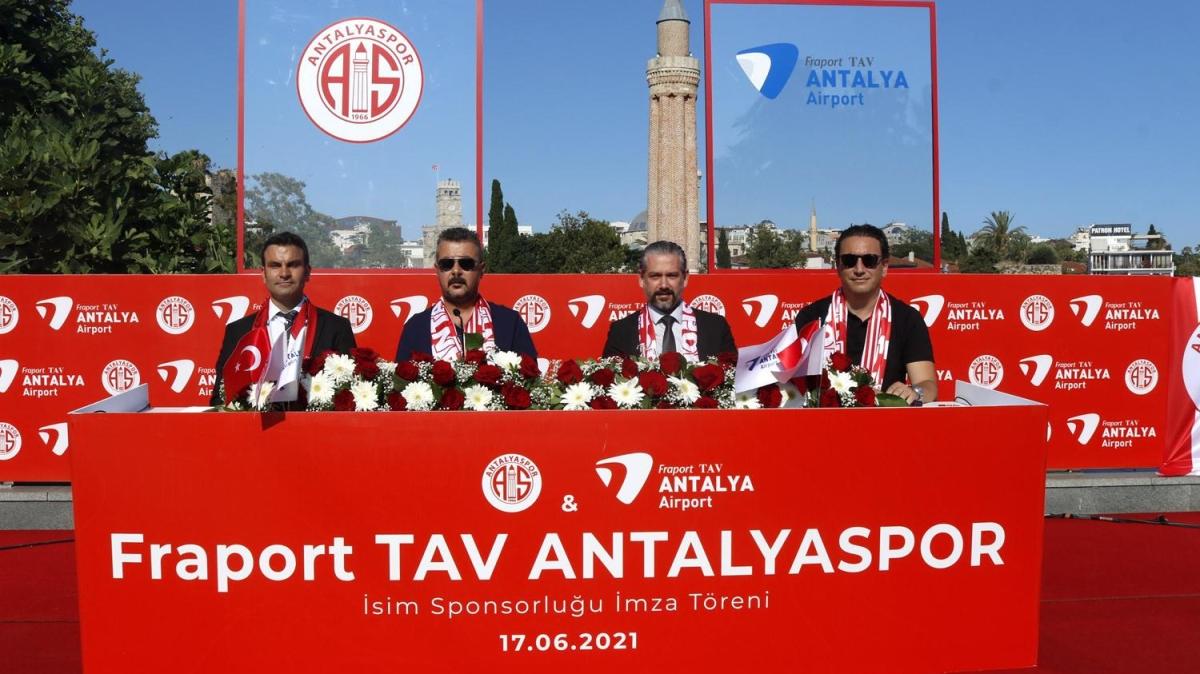 Antalyaspor isim sponsoruyla 1+1 yllk szleme uzatt